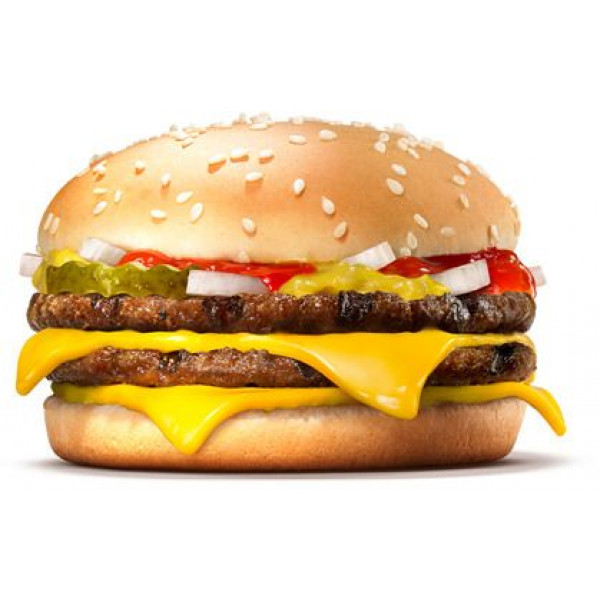 Двойной Чизбургер в Бургер Кинг: цена, описание, состав, калории